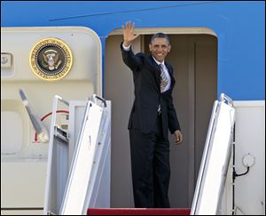 President Barack Obama traveled to Miami to promote a plan to create jobs by attracting private investment in highways and other public works.