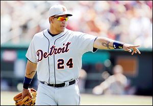 Triple Crown winner Miguel Cabrera will anchor a powerful Tigers lineup that will be bolstered by the addition of Torii Hunter and Victor Martinez.