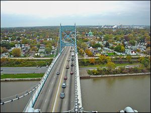 Overhauling the Anthony Wayne Bridge’s deck and replacing both approach spans is expected to shut the bridge for 19 months. Work is slated to start this year. Bid opening is expected sometime early this month. 