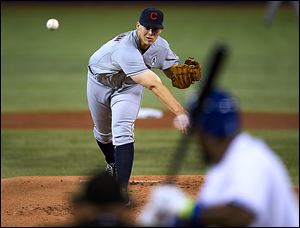 Cleveland pitcher Justin Masterson gave up one run in six innings, leading the Indians to victory in Toronto. 