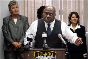Toledo Police Chief Derrick Diggs will get a salary of $102,132 and $71,000 in pension.