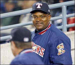 Mud Hens hitting coach Leon Durham has served in that role for 13 seasons, longer than any other International League coach.