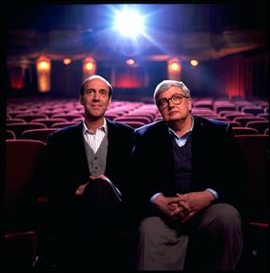 Movie critics Roger Ebert, right, and Gene Siskel in this undated photo.