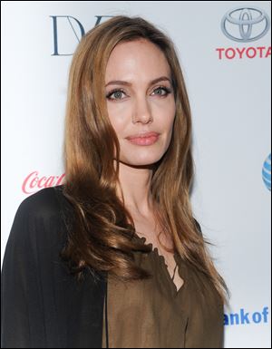 Actress Angelina Jolie attends the 4th Annual Women in the World Summit at the David H. Koch Theater on Thursday April 4, 2013 in New York. 