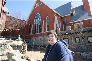 Sister Rita is planting gardens at a former church in Bryan that is being resurrected as a restaurant and microbrewery to be called Father John's and the Drunken Monk.
