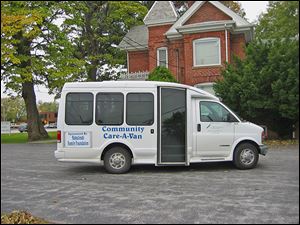 Care-A-Van takes people to medical appointments in Oregon, East Toledo, Northwood, Walbridge, and Lake Township.