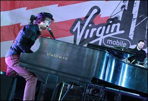 Ben Folds of Ben Folds Five performs at the 2012 Virgin Mobile FreeFest in Maryland last October.