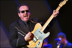 Elvis Costello was critical of Margaret Thatcher's government in the 1980's  in the song  