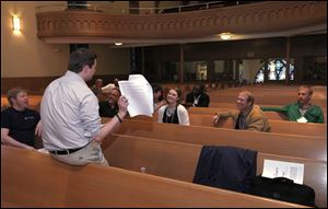 Mission developer Josh Graber is a conference presenter at St. Paul's Lutheran Church in Toledo.