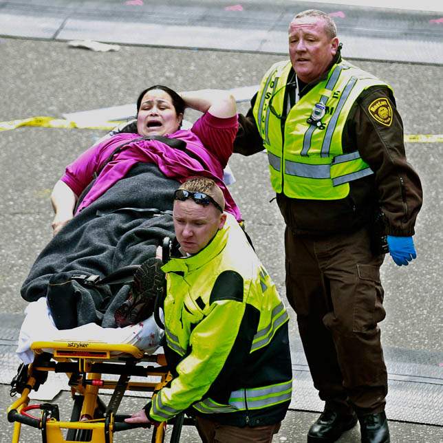 APTOPIX-Boston-Marathon-Explosions-woman-screams