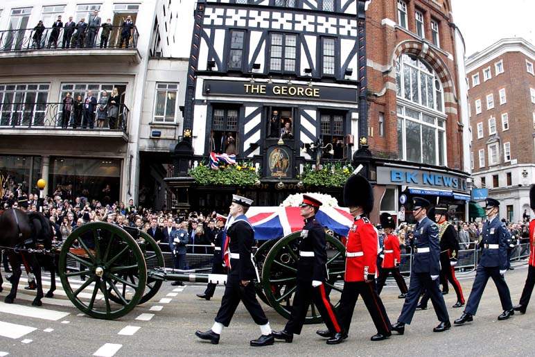 APTOPIX-Britain-Thatcher-Funeral