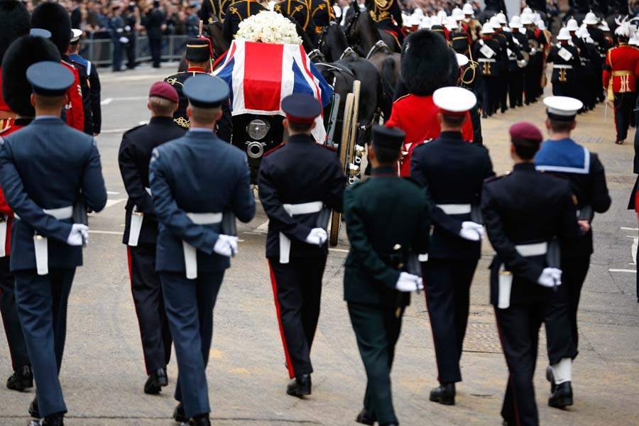 Britain-Thatcher-Funeral-royal-artillery