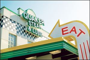 Pennsylvania-based Quaker Steak & Lube is scouting potential locations in Toledo. The automotive-themed restaurant features chicken wings and barbecue ribs in a family-friendly environment.