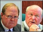  Councilman Doug Haynam and Sylvania law director Jim Moan.