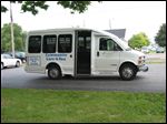  The Care-A-Van vehicle that takes delivers people to medical appointments in Oregon, East Toledo, Northwood, Walbridge, and Lake Township.