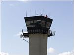  Commercial airline flights moved smoothly throughout most of the country on Sunday, the first day air traffic controllers were subject to furloughs resulting from government spending cuts.