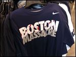  Nike has pulled from the market T-shirts emblazoned with the words 'Boston Massacre' in the aftermath of last week's bombing. The “Boston Massacre” phrase has been used to describe a pivotal late-season sweep by the Yankees of the rival Boston Red Sox in 1978. That season culminated in a World Series championship for the Yankees.
