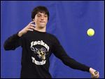  Perrysburg senior Jeffrey Schorsch finished 24-2 last year, placing fourth at the Division I state tournament. Schorsch is a three-time Northern Lakes League champion and was district champion last season.