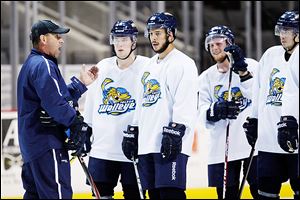 Nick Vitucci is now 133-127-28 in the regular season as the Walleye’s coach.