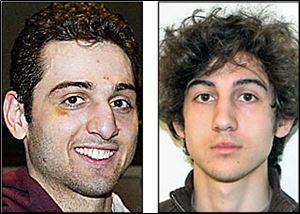 Tamerlan Tsarnaev, left, had been on a terror watch list since 2011; his brother, Dzhokhar, was not.