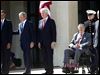  President Obama, left, stands with former Presidents George W. Bush, Bill Clinton, George H.W. Bush, and Jimmy Carter at the dedication of the George W. Bush presidential library in Dallas last week.