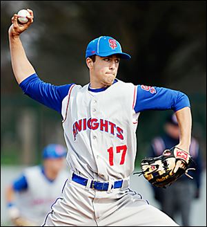 St. Francis’ Josh Williams was among four pitchers who helped top Central.