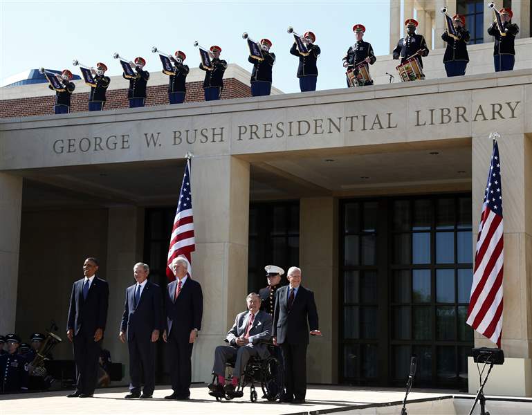Obama-Bush-Library