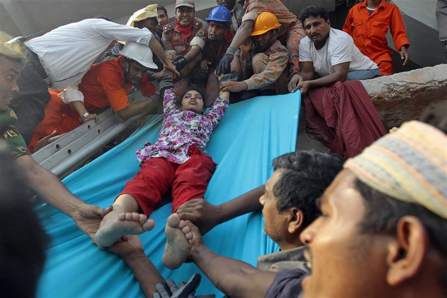 Collapsed Bangladesh Factories Ignored Evacuation The Blade