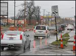  Traffic on Secor Road near Queenswood Blvd,  Wednesday,  April 24, 2013.
