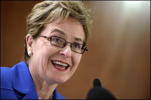 With Cuyahoga County residents now outnumbering Lucas County residents in the district, U..S. Rep. Marcy Kaptur (D., Toledo) is shopping for office space in Lakewood and other areas in Cuyahoga County, to serve the part of the district that also overlaps West Cleveland, Parma, and Berea.