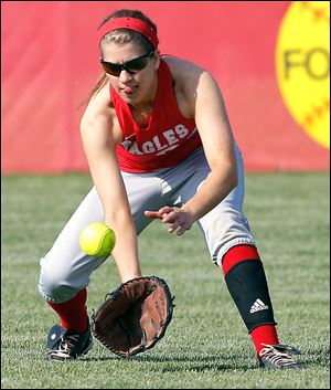 Eastwood’s Ally Gabel, a senior, is second on the team with a .432 batting average.