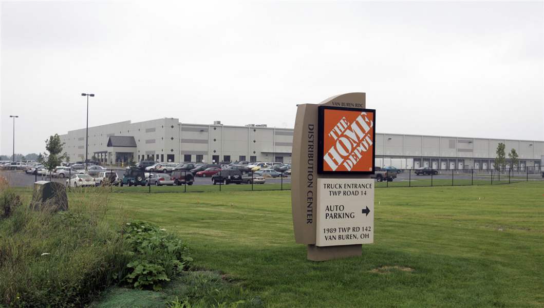 Home Depot may build warehouse in Wood County The Blade