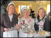  From left, Debbie Hennie, Judy Eagan, and Wanda Anderson at the Teas at Wildwood Preserve Metropark's Manor House.