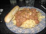  Miss Lily's beef and noodles.