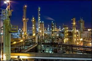 Marathon Petroleum spent $2.2 billion to overhaul its Detroit refinery, seen here, last year, and bought a huge facility in Texas City, Texas, from BP Plc. That was part of a $2.4 billion deal that closed in February.