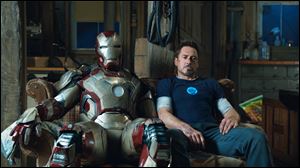 Robert Downey Jr. as Tony Stark in a scene from 