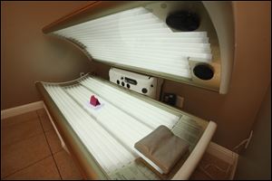 Warning labels have been proposed by the FDA  for tanning beds. 