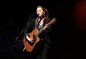 Crystal Bowersox performs at the SeaGate on March 3, 2013.