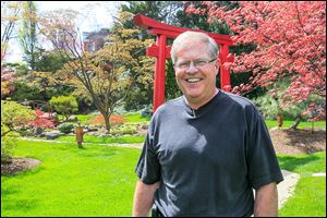 Rod Noble, executive director of Schedel Arboretum and Gardens in Elmore, oversees a 17-acre site filled with mag­no­lia, dog­wood, and cherry trees. The grounds will host its Meet the Art­ists Com­mu­nity Day, a free event for the public, from 10 a.m. to 2 p.m. Saturday.