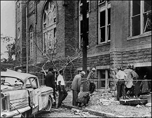 The Sept. 15, 1963, bombing of the 16th Street Baptist Church in Birmingham, Ala., killed four young girls. The site was designated a national historic landmark in 2006.