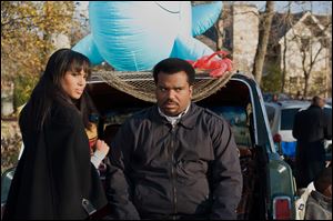 Kerry Washington, left, as Grace Peeples and Craig Robinson as Wade Walker in a scene from the film, Tyler Perry Presents 