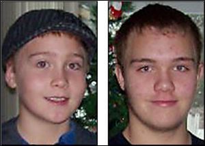 Blaine Romes, 14, and Blake Romes, 17, of Ottawa, Ohio, were killed after getting into a fight with Michael Fay. 