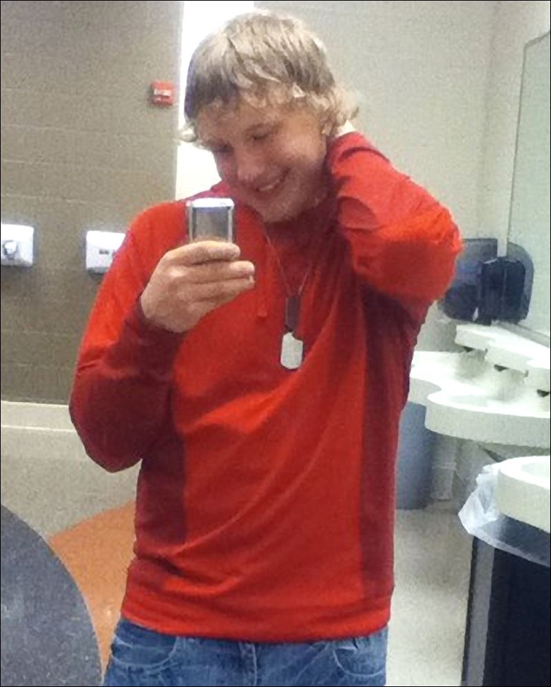 Michael Fay, 17, of Ottawa, Ohio, is shown in this photo from Twitter. Michael Fay, 17, of Ottawa, Ohio, is shown in this photo from Twitter.