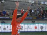  Cecilia Castellano, of Perrysburg, on one of her runs.