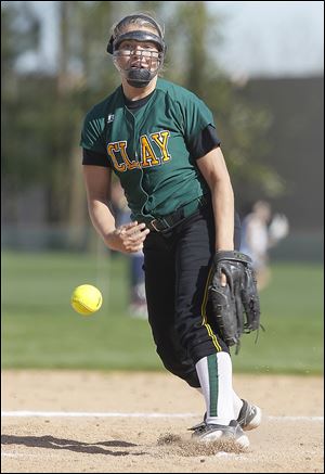 Brooke Gallaher, a junior pitcher, has a 12-1 record with a 1.12 ERA and is hitting .507 with a team-best 28 RBIs.