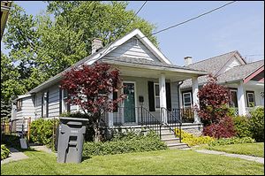 Teresa Fedor’s East Toledo home is at 242 Willard St. A neighbor and her landlord consider her a resident.