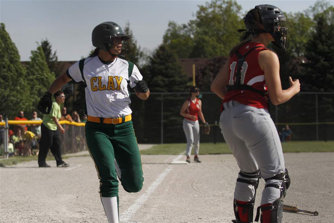 Clay-Central-Catholic-softball-Hannah-Susor