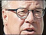  With supporters at his side, D. Michael Collins vows to reopen the West Toledo police substation within 90 days if he is elected mayor in November.