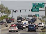  To reduce congestion, the Ohio Department of Transportation plans a median down Central Avenue at I-475/U.S. 23.