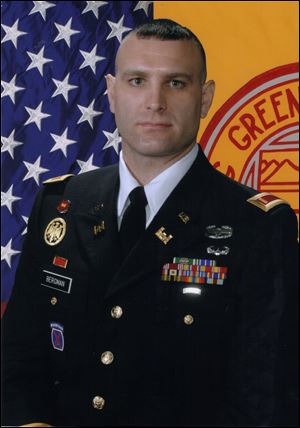 Joseph T. Bergman, Jr., 29, of Genoa is an Army Reservist.